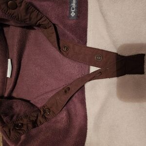 Columbia Ladies Purple and Cream Jacket